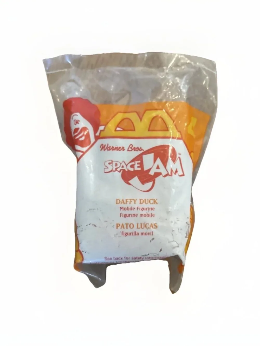 1996 McDonald's Space Jam Daffy Duck Mobile Figurine Happy Meal Collectors Toy
